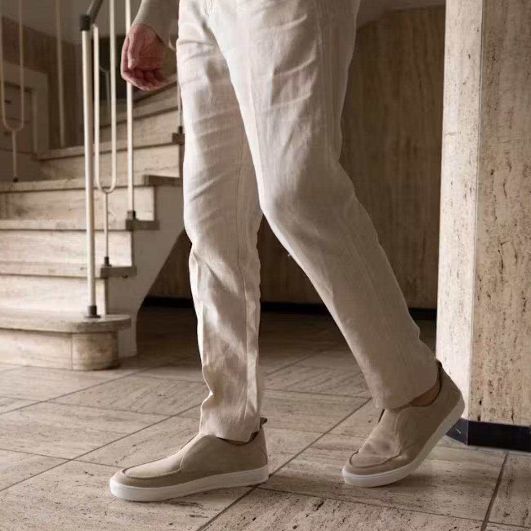 Mocassim ergonómico clássico para homem