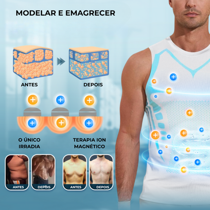 Camisola Adelgaçante para um Homem mais Esbelto