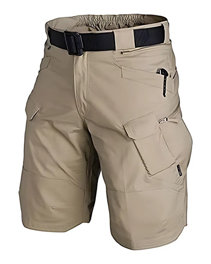 Calções Tácticos com Vários Bolsos para Homem