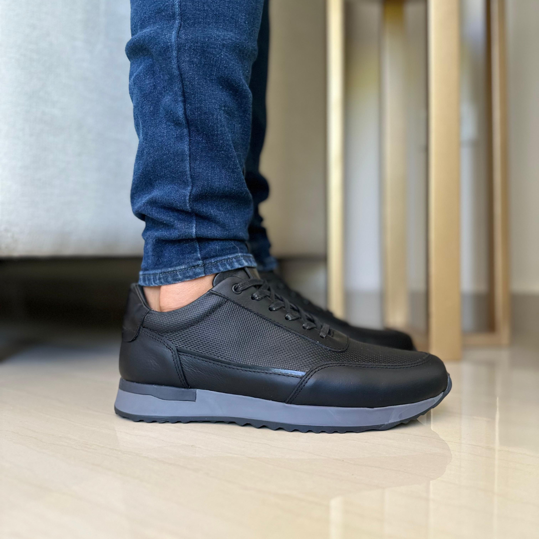 Sapatilhas Urban em Couro Bovino para Homem