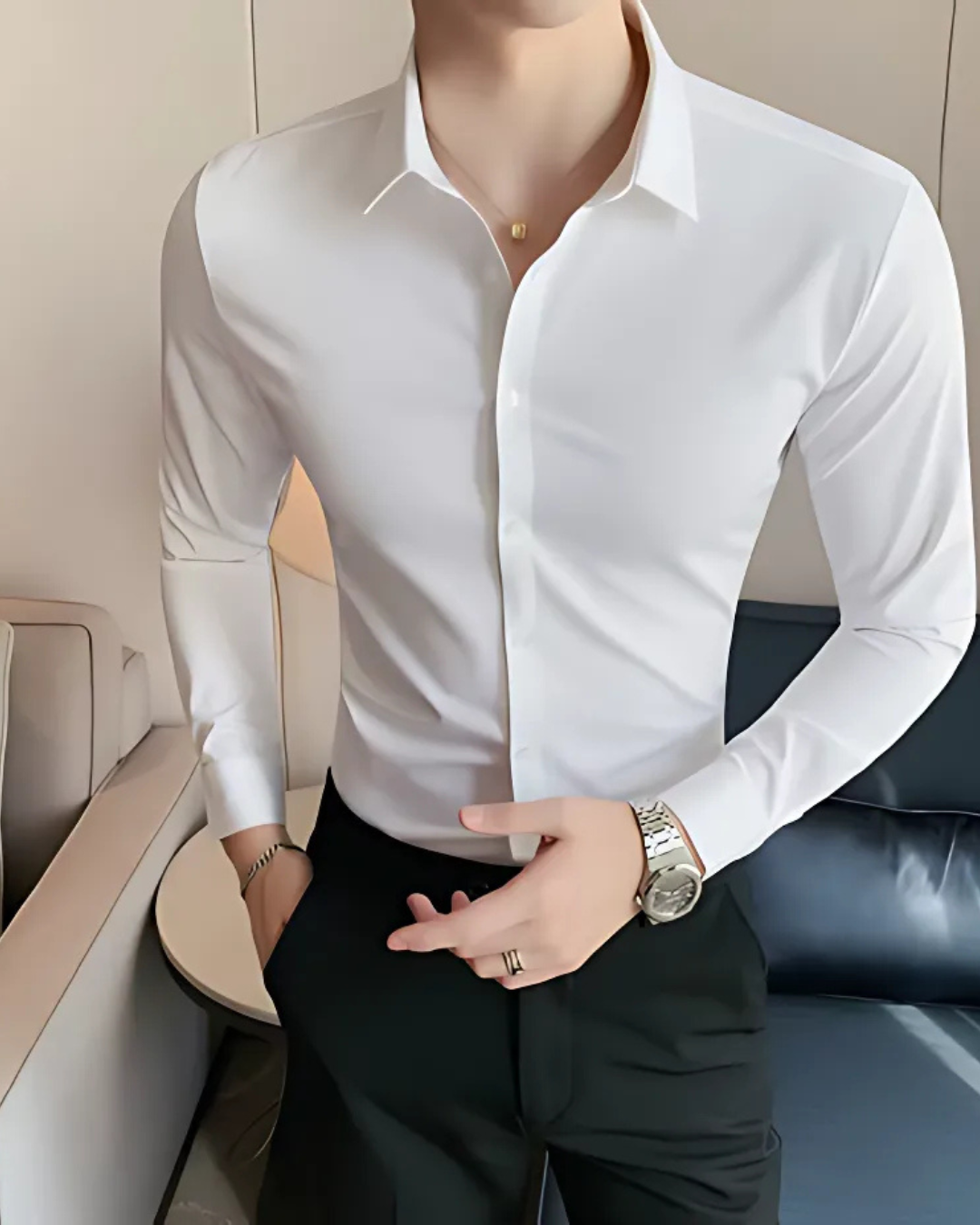 Camisa para Homem com um Estilo Moderno e Elegante