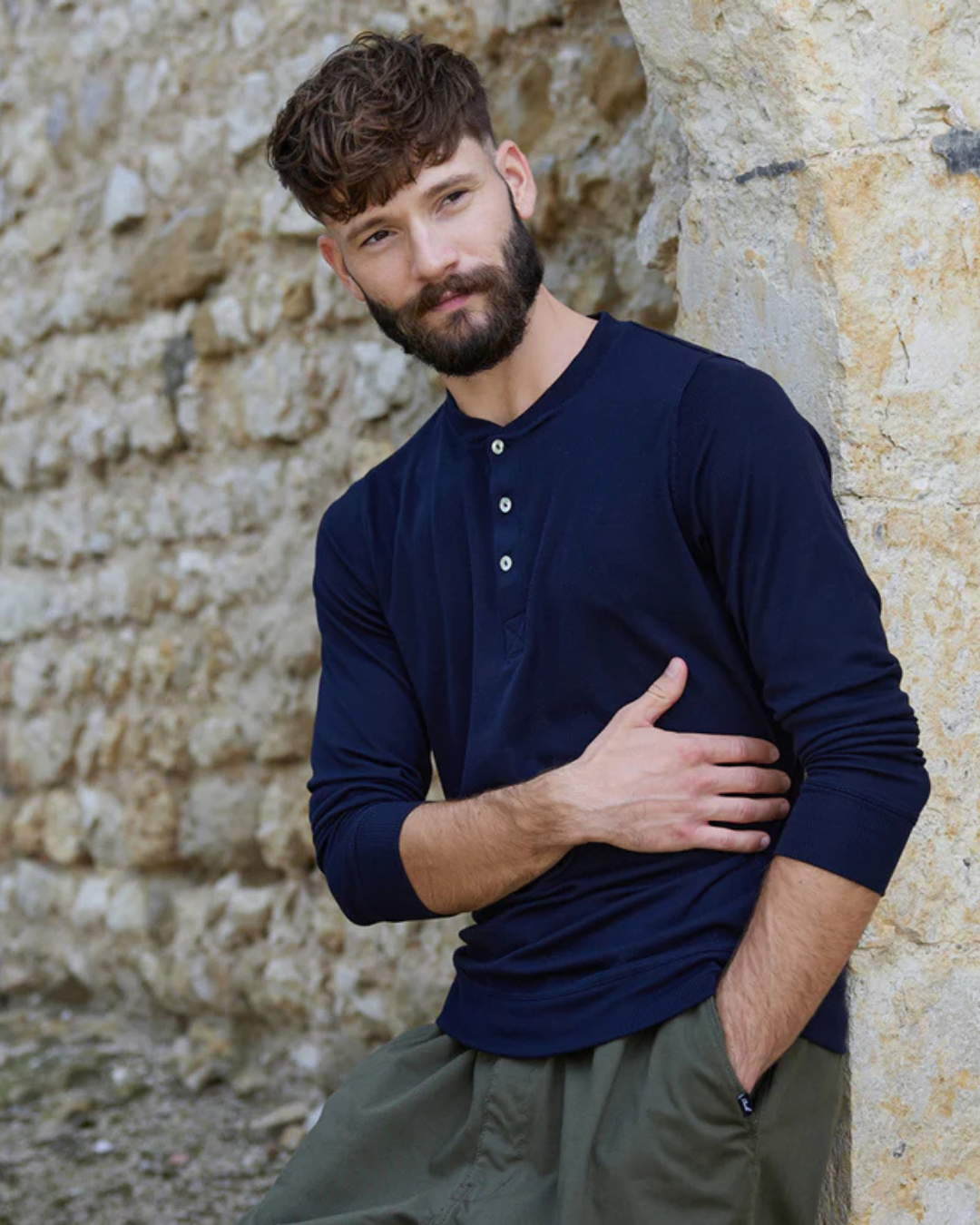 Camiseta de Manga Comprida para Homem (OFERTA 2X1)