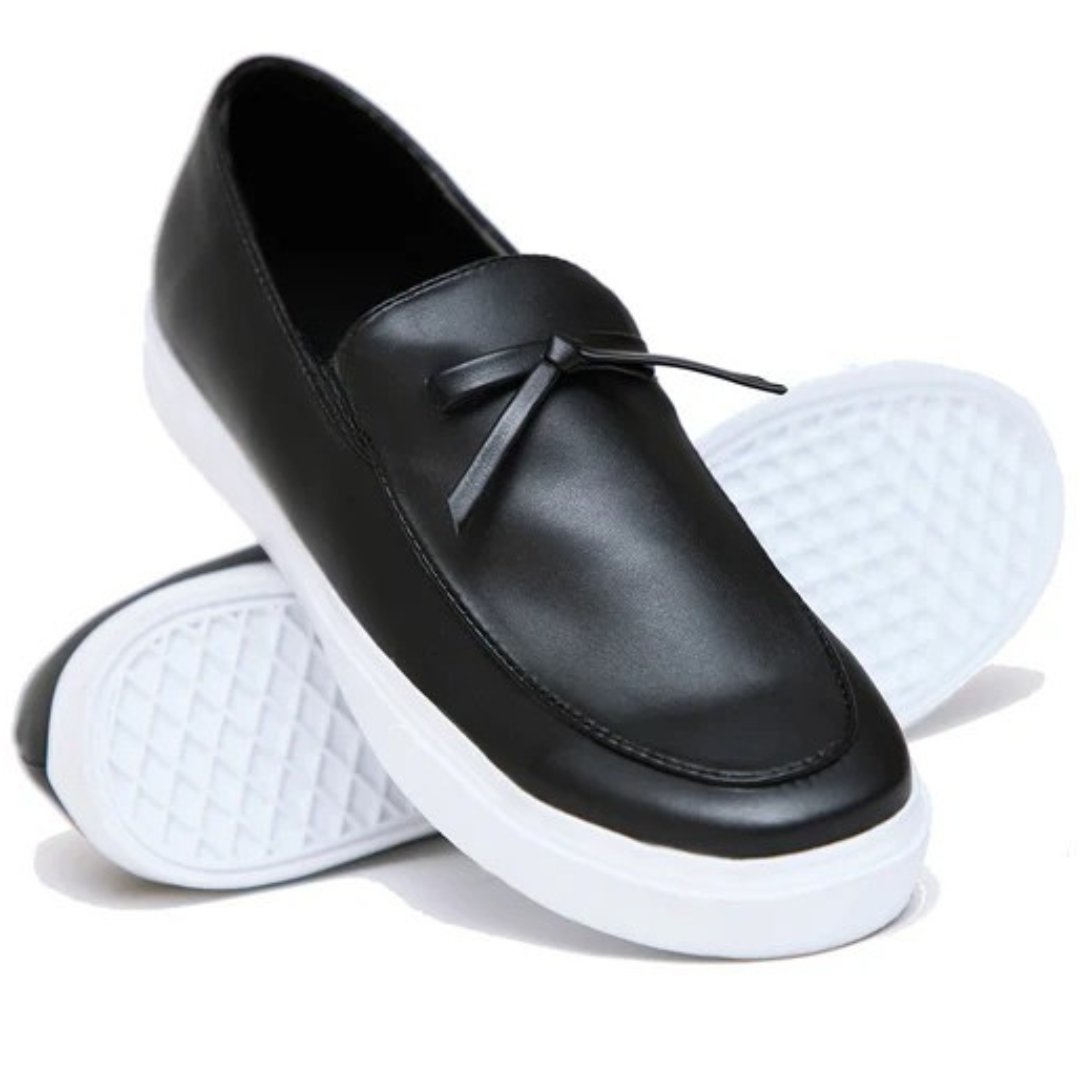 Mocassins Urbanos de Couro  para Homem