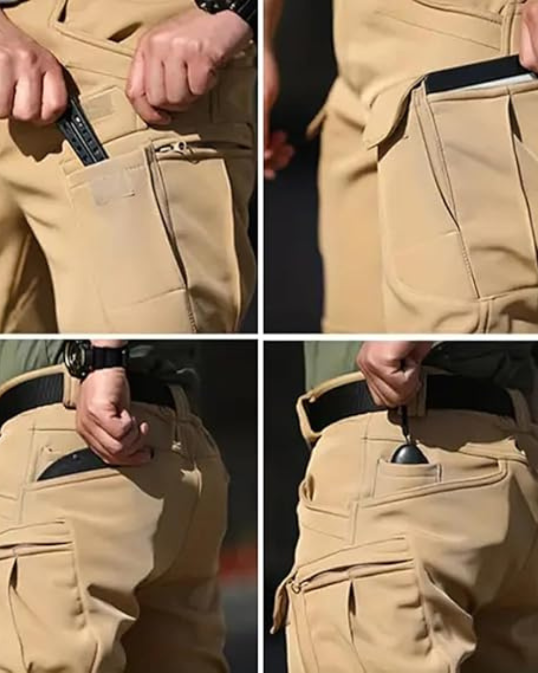 Calça Masculina Impermeável com Forro de Fleece