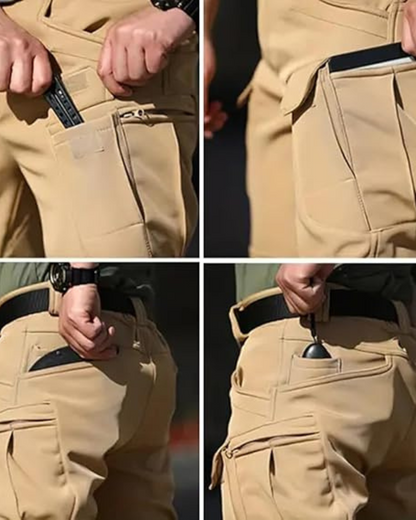 Calça Masculina Impermeável com Forro de Fleece