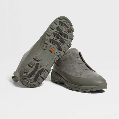 Sapatilhas urbanas de camurça