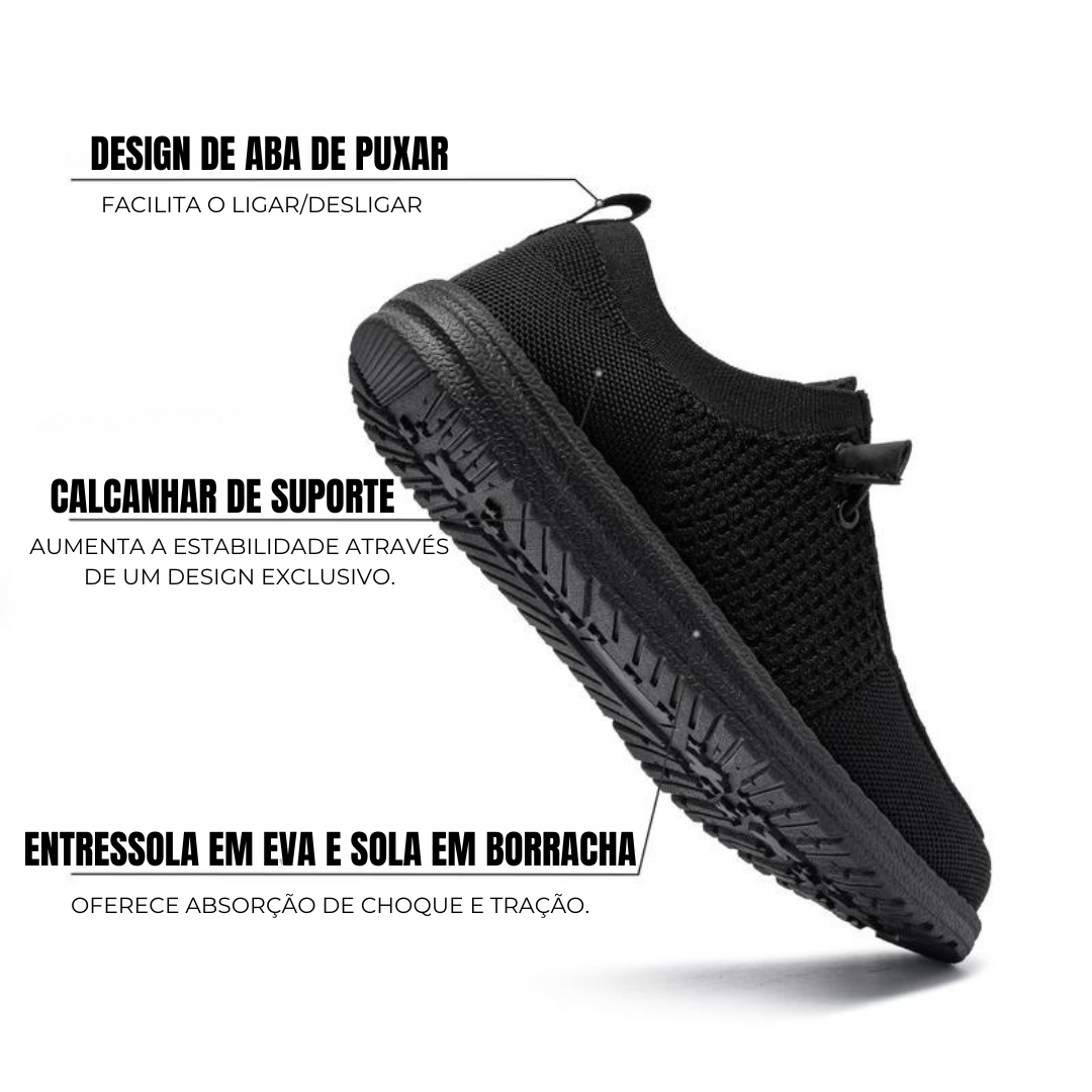 Mocassins de Segurança Respiráveis e Leves para Homem