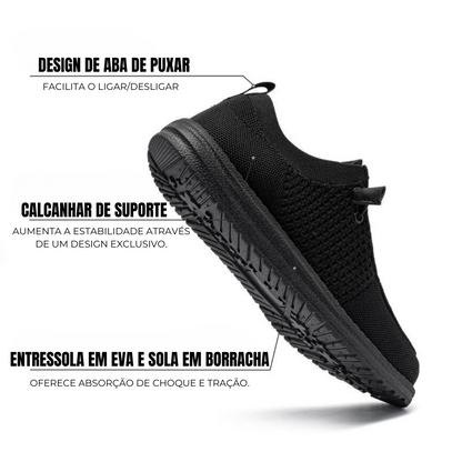 Mocassins de Segurança Respiráveis e Leves para Homem