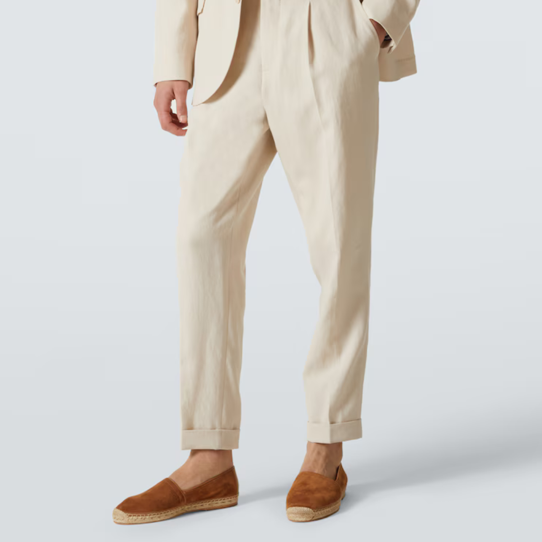 Mocassins ergonómicos em Pele de Camurça para Homen