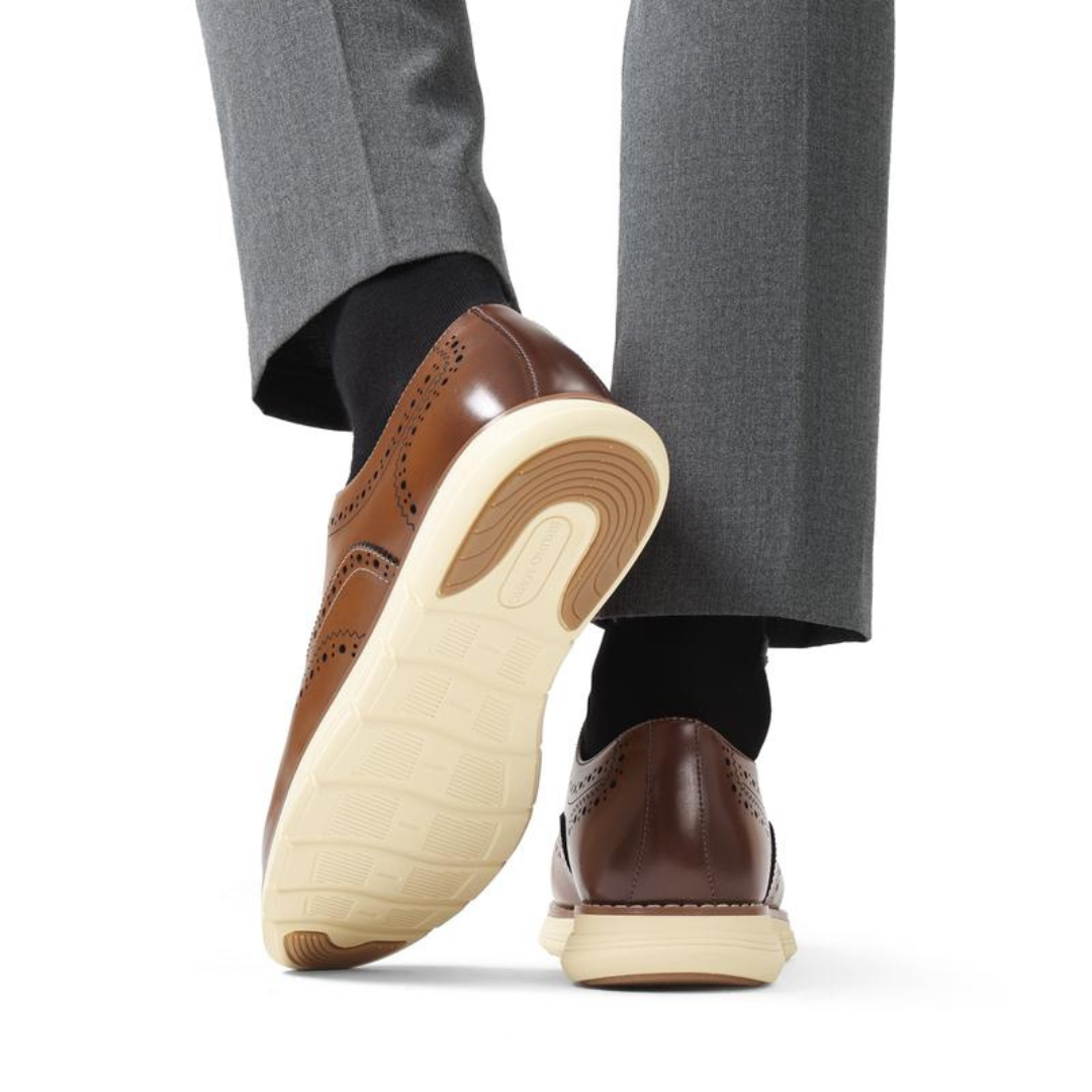 Sapatilhas Casuais em Couro Respiravel e Elegante para Homem