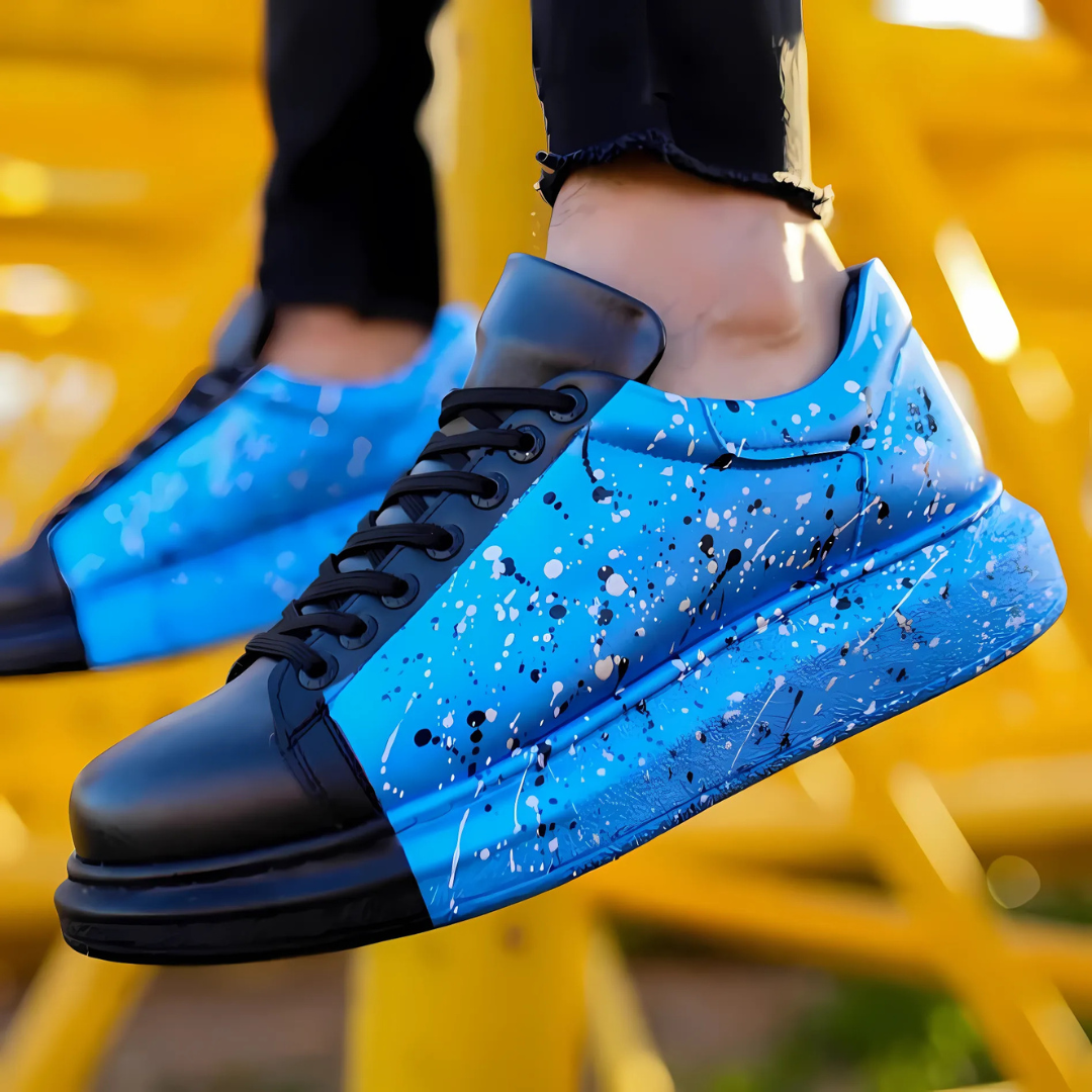 Sapatos de estilo urbano com sola ergonómica para homem