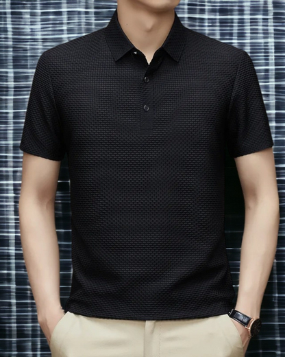 Camisa Pólo Casual de Manga Curta com Corte Justo (OFERTA 2X1)