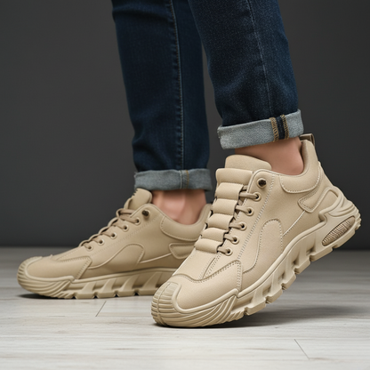 Sapatos casuais impermeáveis e respiráveis para homem