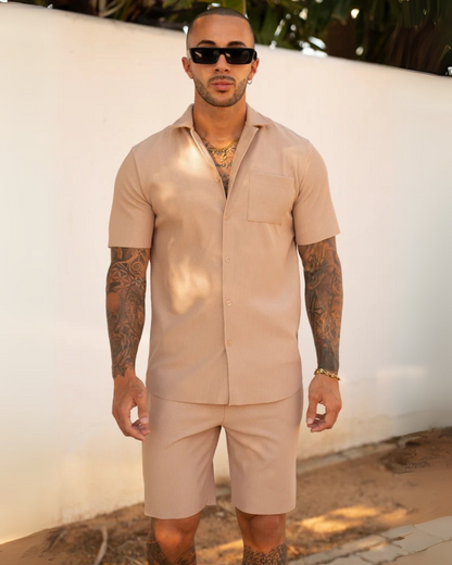 Conjunto com Textura de Estilo Moderno e Confortável