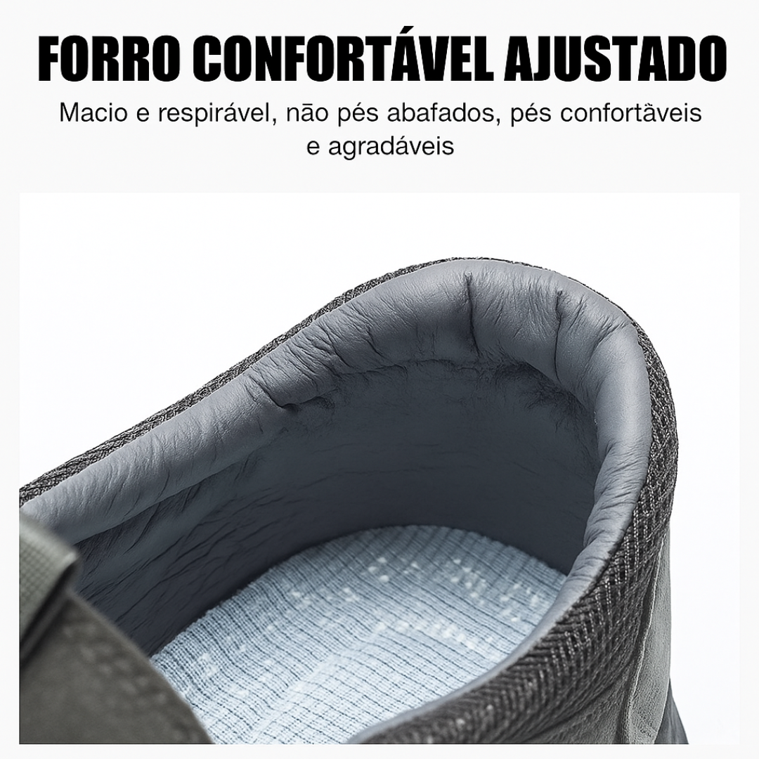 Sapatilhas desportivas con sola ergonómica e antiderrapante para homen
