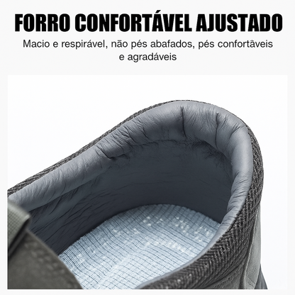 Sapatilhas desportivas con sola ergonómica e antiderrapante para homen