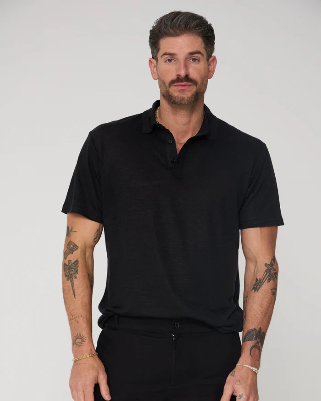 Camisa Casual de Linho com Tecido Respirável e Fresco para Homem (OFERTA 2X1)