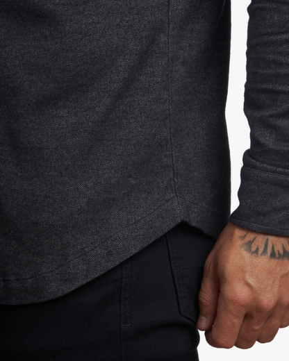 Camisa com Botões de Ajuste Fino para Homem