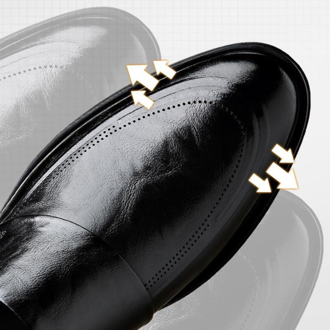 Sapatos de Couro de Luxo Feitos à Mão para Homem.