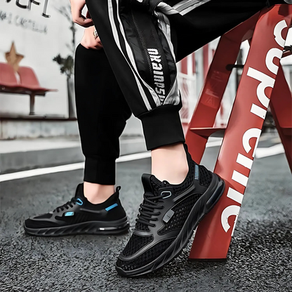 Sapatos de homem com sola ergonómica