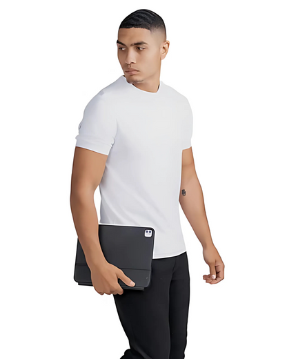 Camiseta Básica de Manga Curta com Gola Redonda Conforto e Versatilidade Diária (OFERTA 2X1)