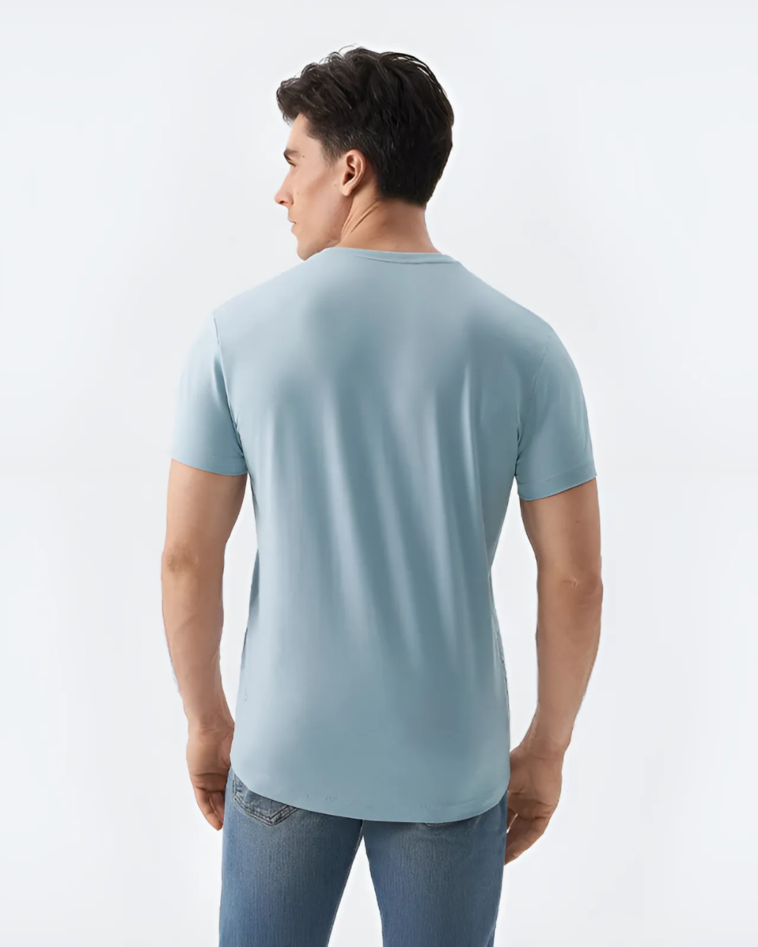 T-shirt Casual de Homem Resistente às Manchas e à Água