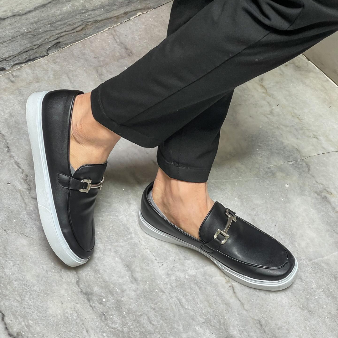 Mocassins Clássicos de Estilo Vintage para Homem