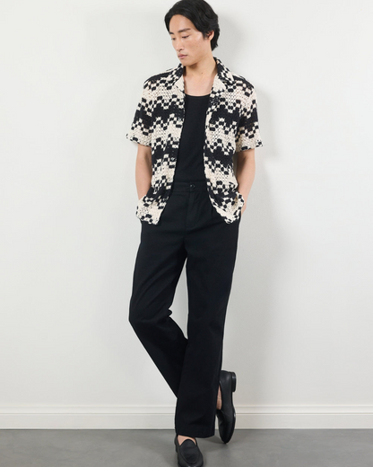 Camisa de Tecido Macio e Respirável Para Homem