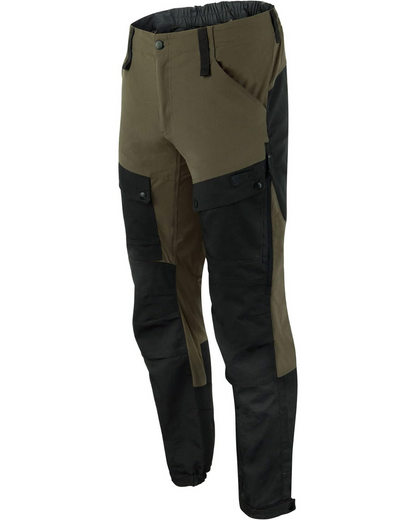 Calças de exterior elásticas com vários bolsos