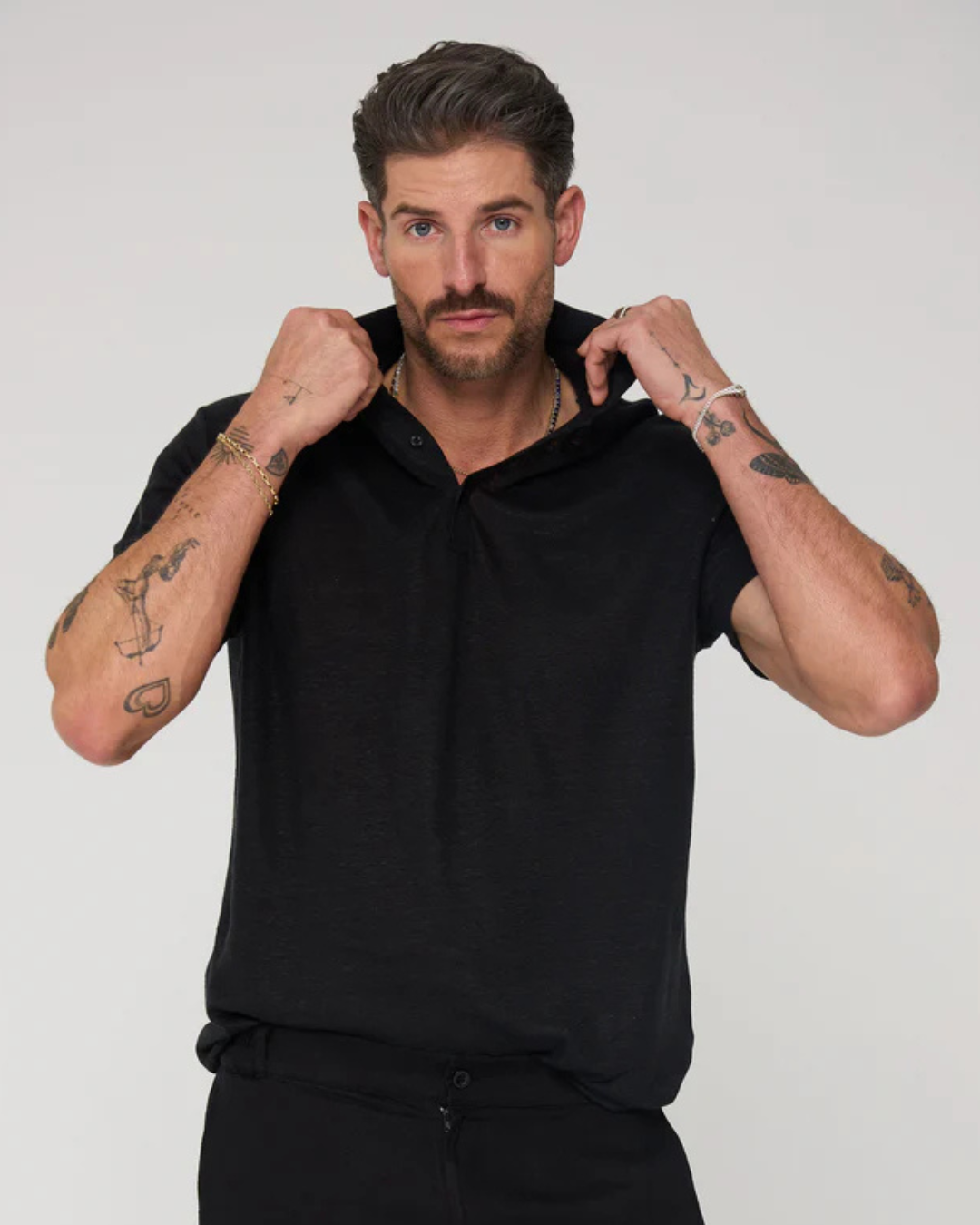 Camisa Casual de Linho com Tecido Respirável e Fresco para Homem (OFERTA 2X1)