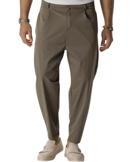 Conjunto de casaco e calças de estilo casual para homem