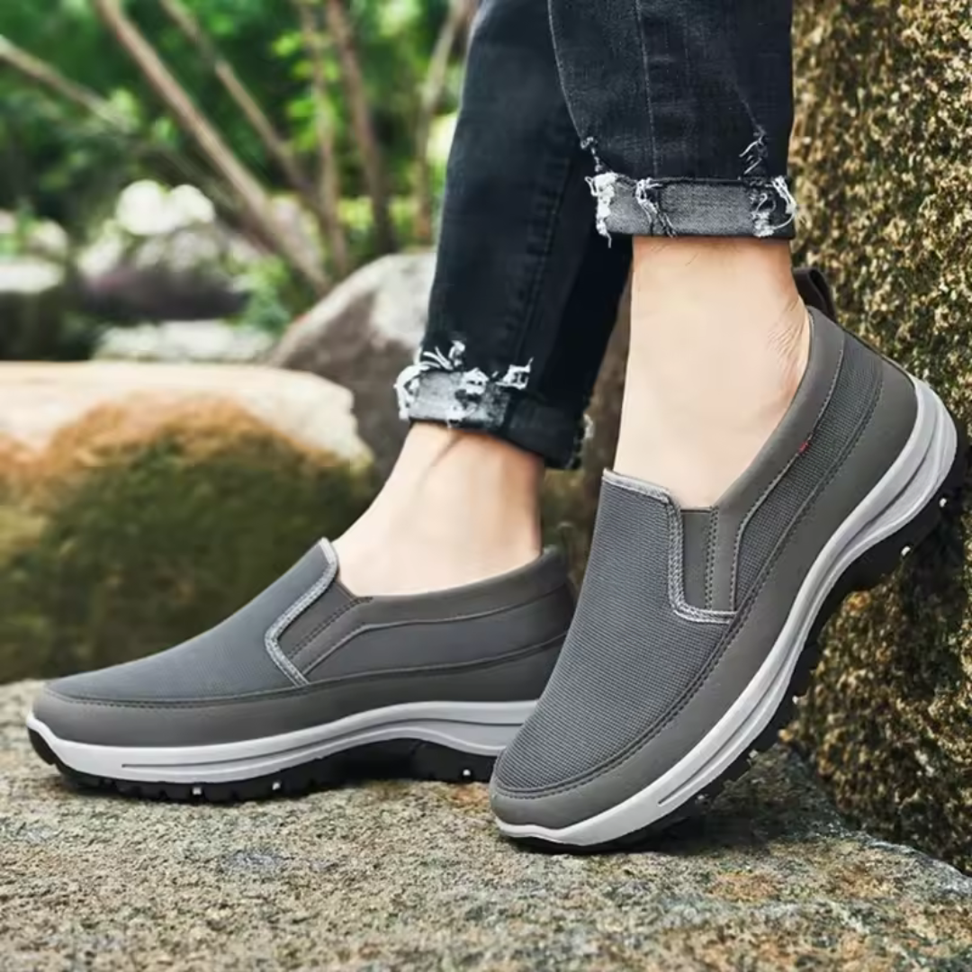 Sapatilhas Estilo Mocassim para Homem com Sola Antiderrapante e Flexível