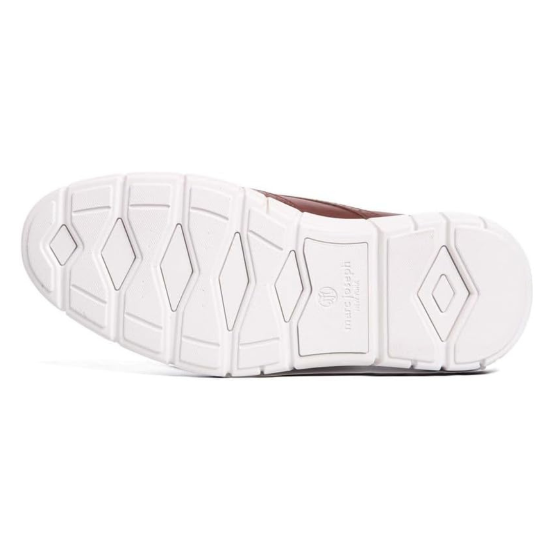 Sapatos de Couro Elegantes com Sola Antiderrapante para Homem