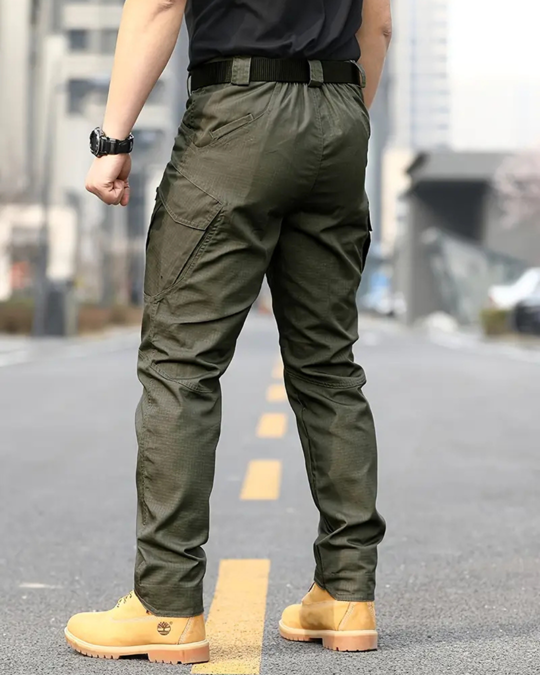 Calças impermeáveis de caminhada para homem