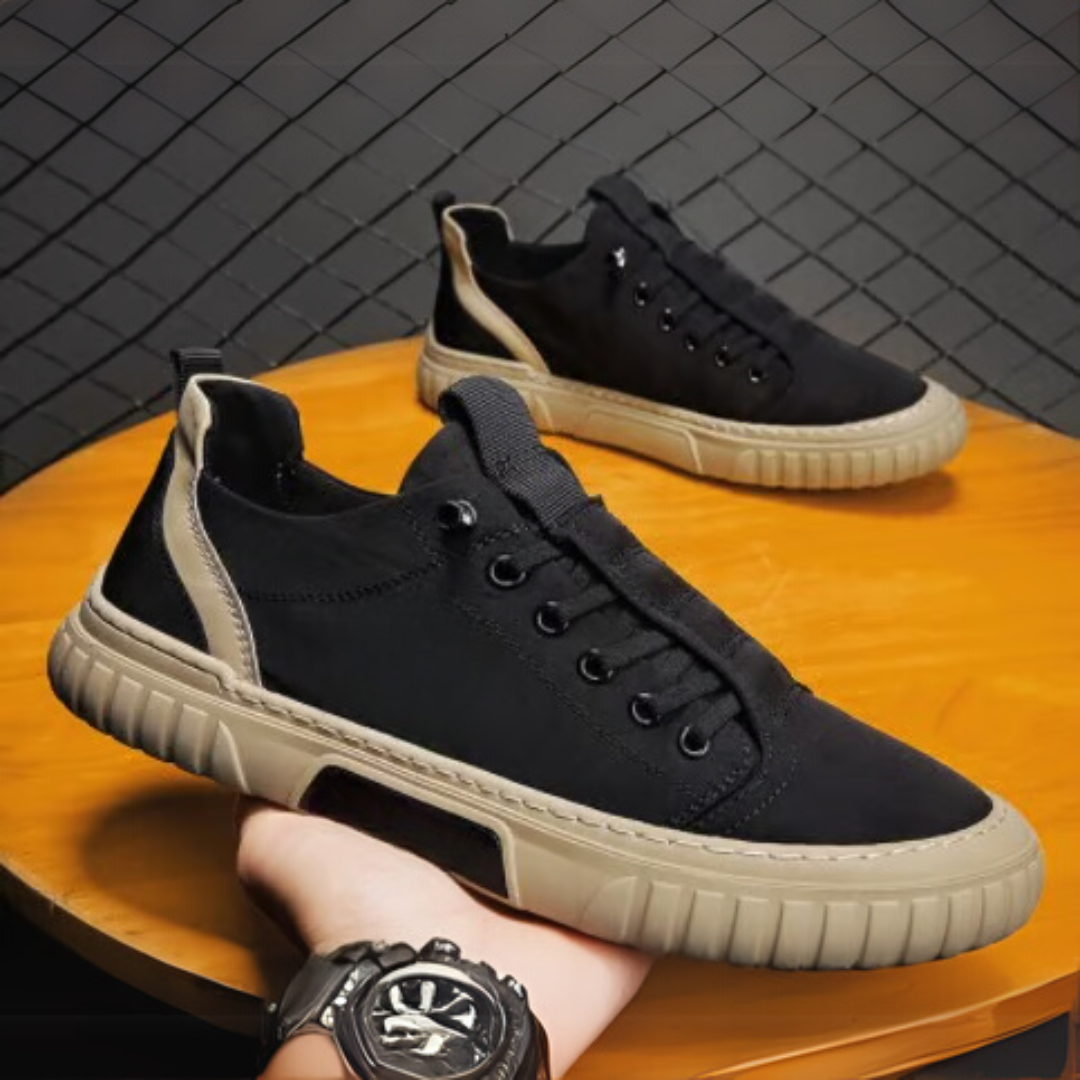 Sapatilhas desportivas con sola ergonómica e antiderrapante para homen