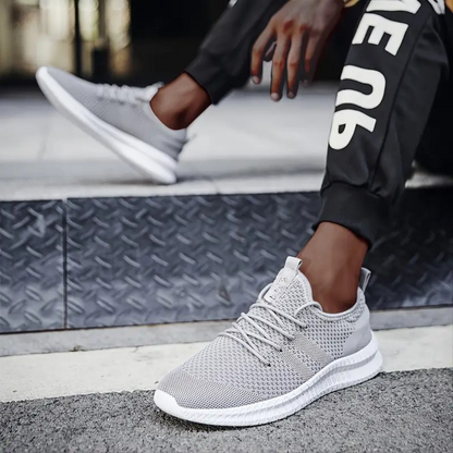 Sapatilhas Leves e Respiráveis Estilo Sock para Homem