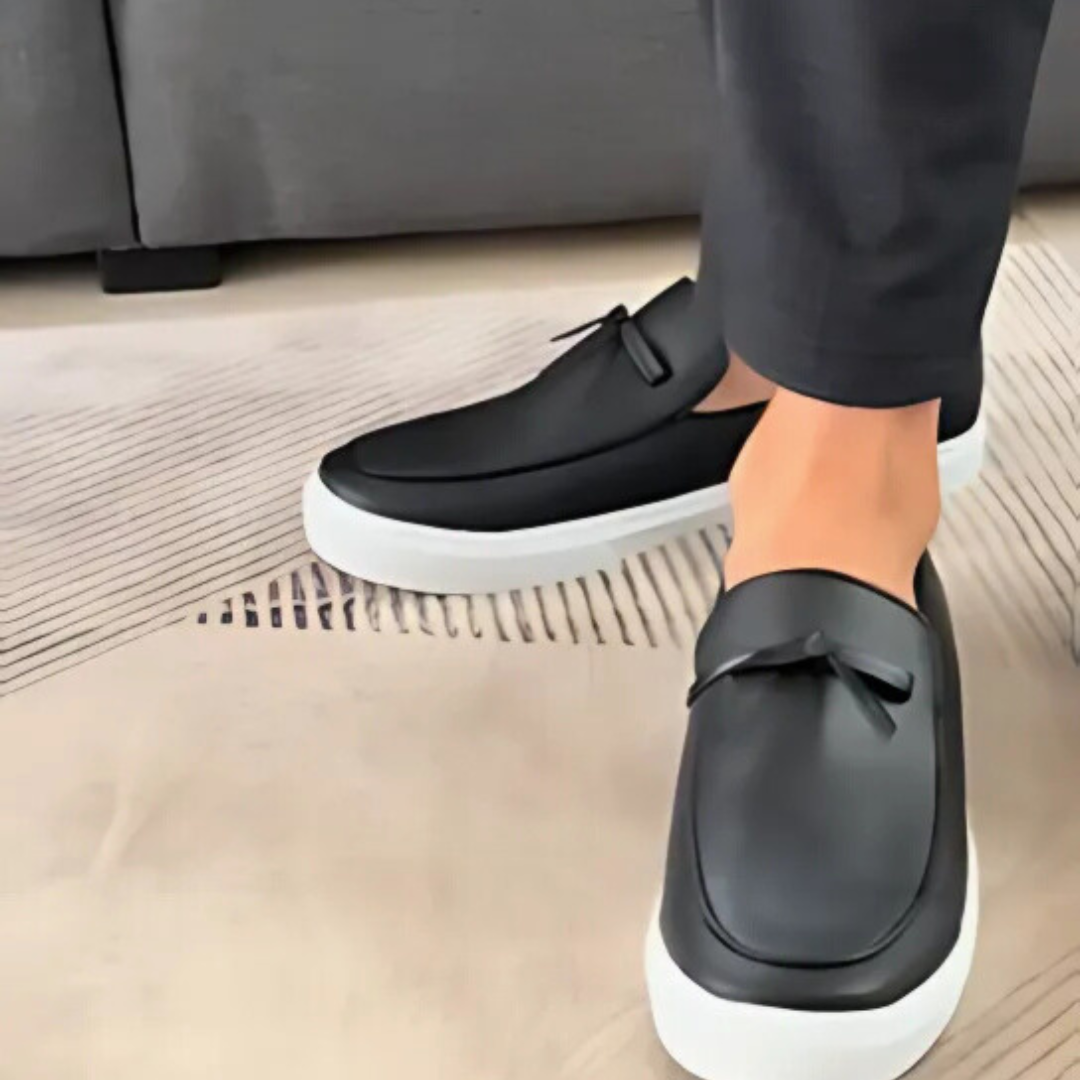 Mocassins Urbanos de Couro  para Homem