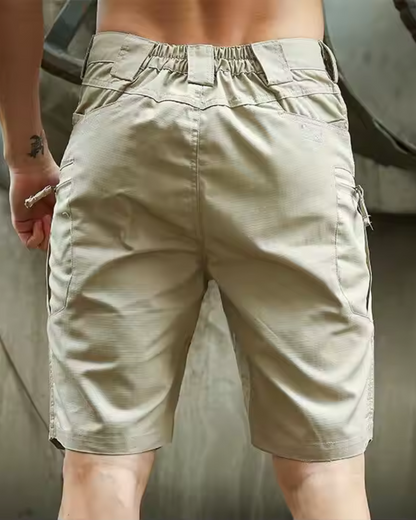 Calções Tácticos com Vários Bolsos para Homem