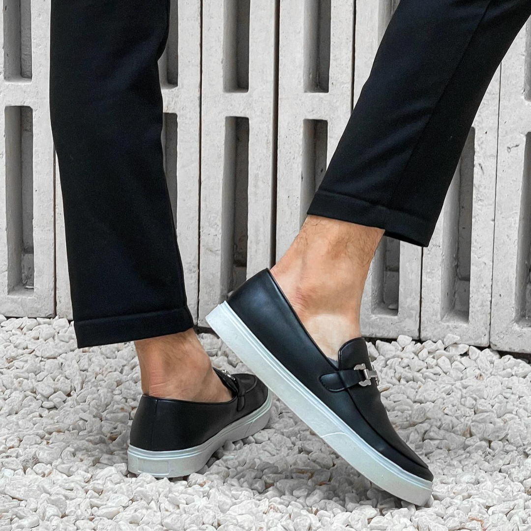 Mocassins Clássicos de Estilo Vintage para Homem