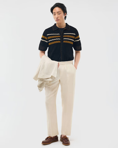 Camisa de Tecido Macio e Respirável Para Homem