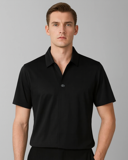 Camisa Casual Masculina de Manga Curta