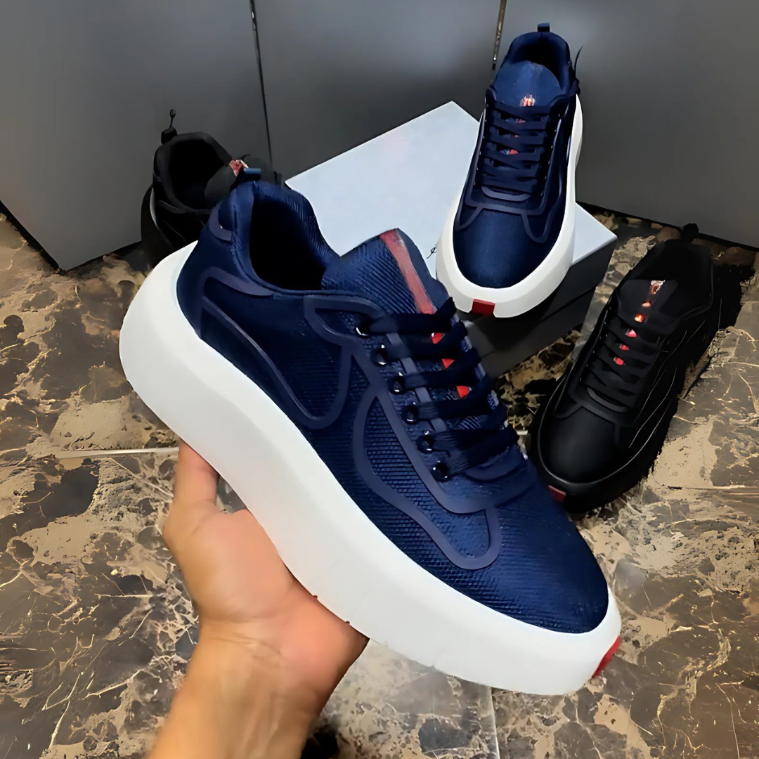 Tênis urbanos com solas ergonômicas para homem