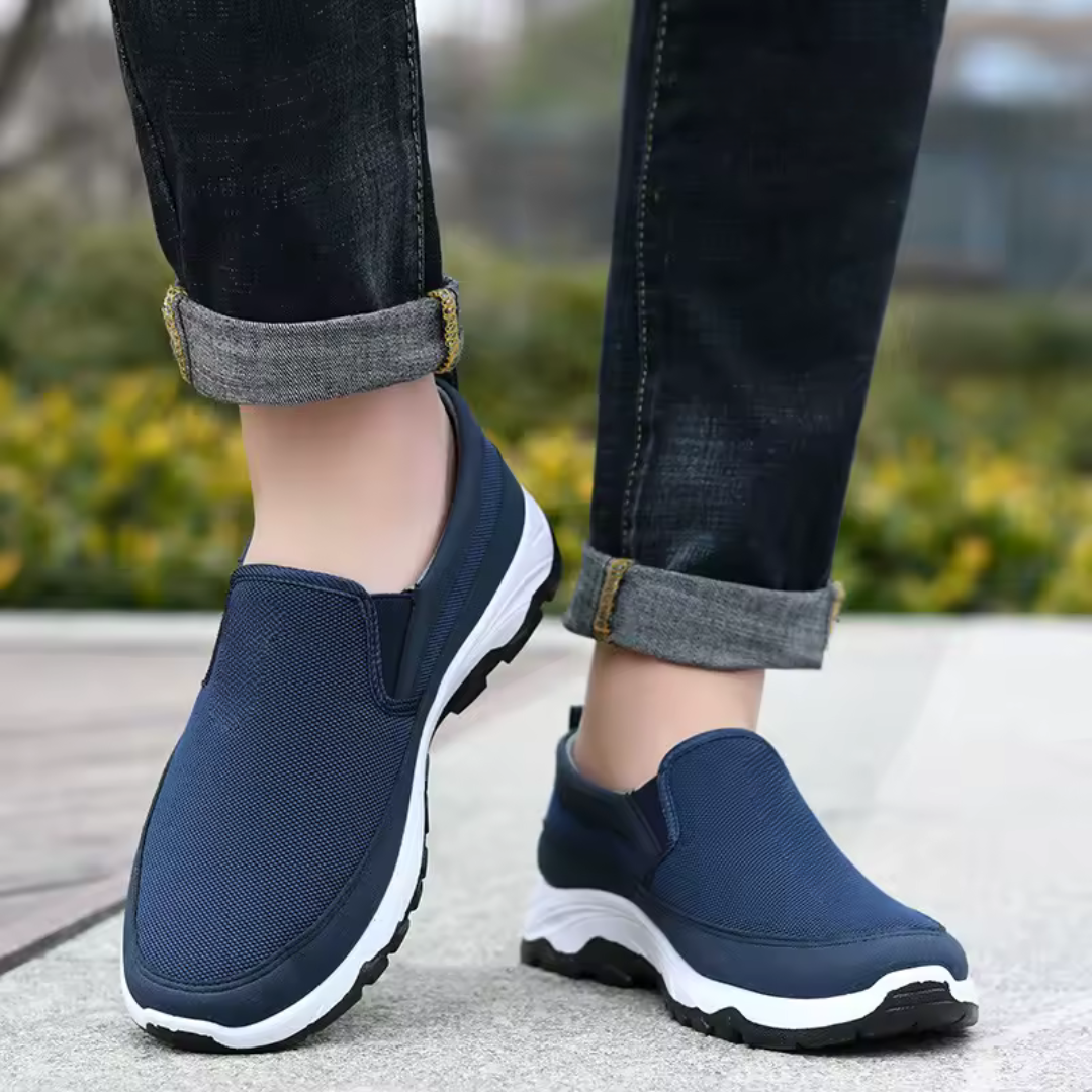 Sapatilhas Estilo Mocassim para Homem com Sola Antiderrapante e Flexível